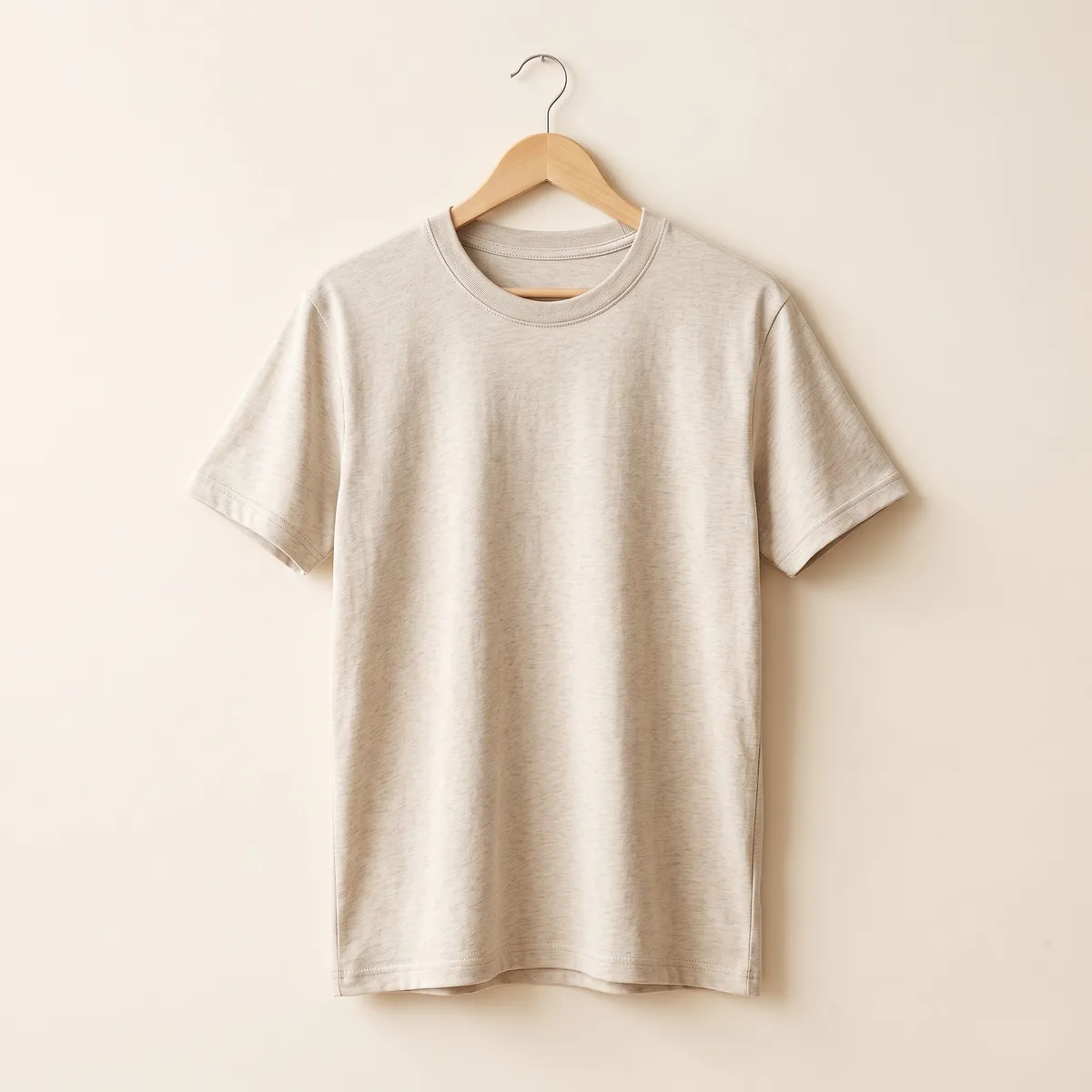 Blank oat T-shirt with your design