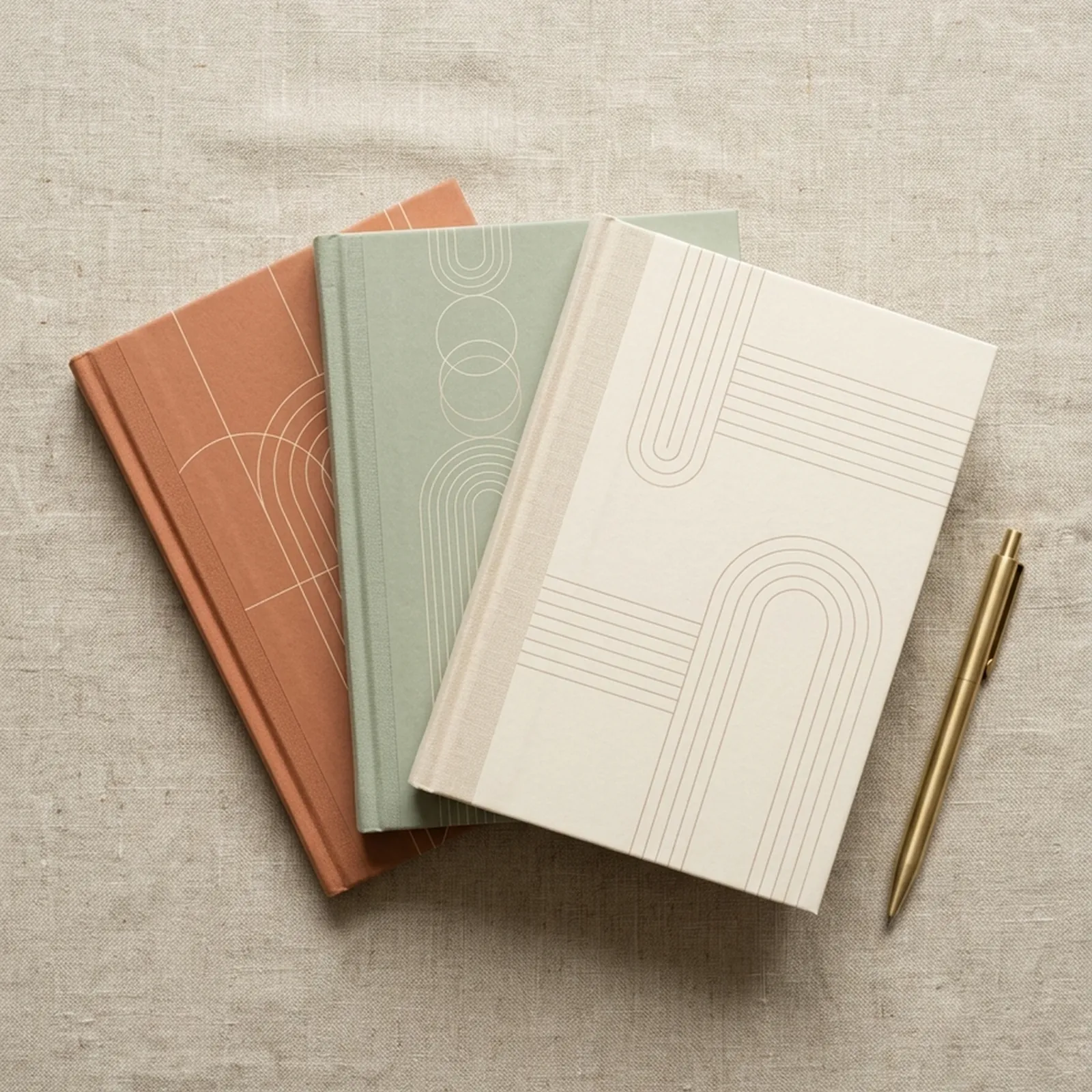 Notebooks with printed covers